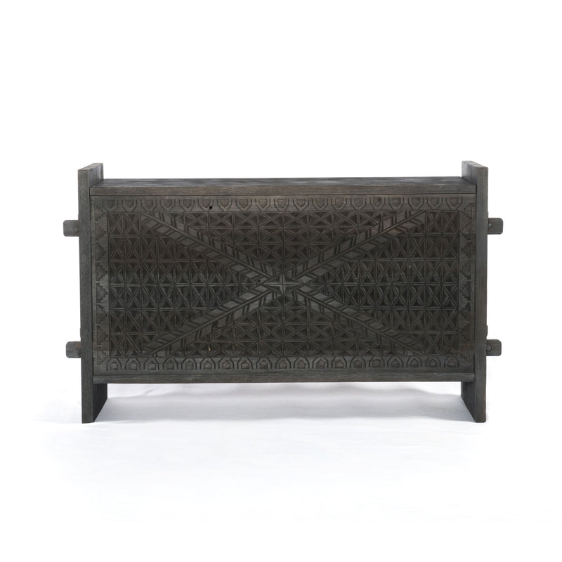 media image for Columbus Trunk Console Table In Dark Totem 275