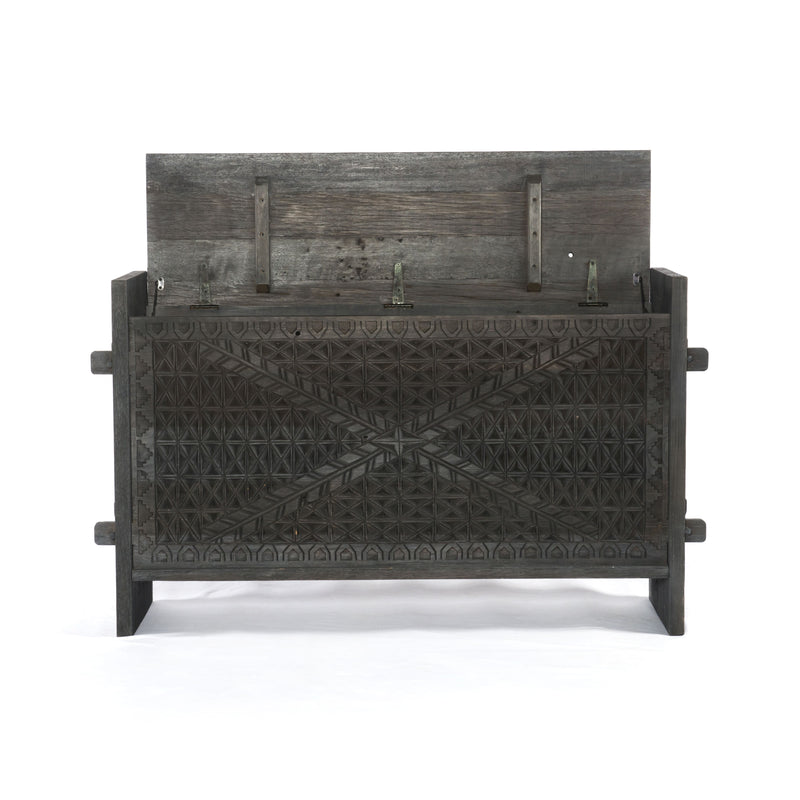 media image for Columbus Trunk Console Table In Dark Totem 297