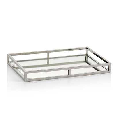 product image for long venturi rectangular mirrored tray by zodax in 5180 1 59