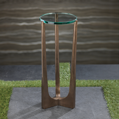 product image for high cortina drink table w glass top by zodax in 6211 2 29