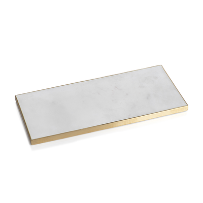 product image for mannara long marble vanity tray by zodax in 6457 1 15