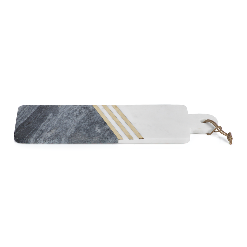 media image for mandani long two tone marble cheese tray by zodax in 6465 1 258