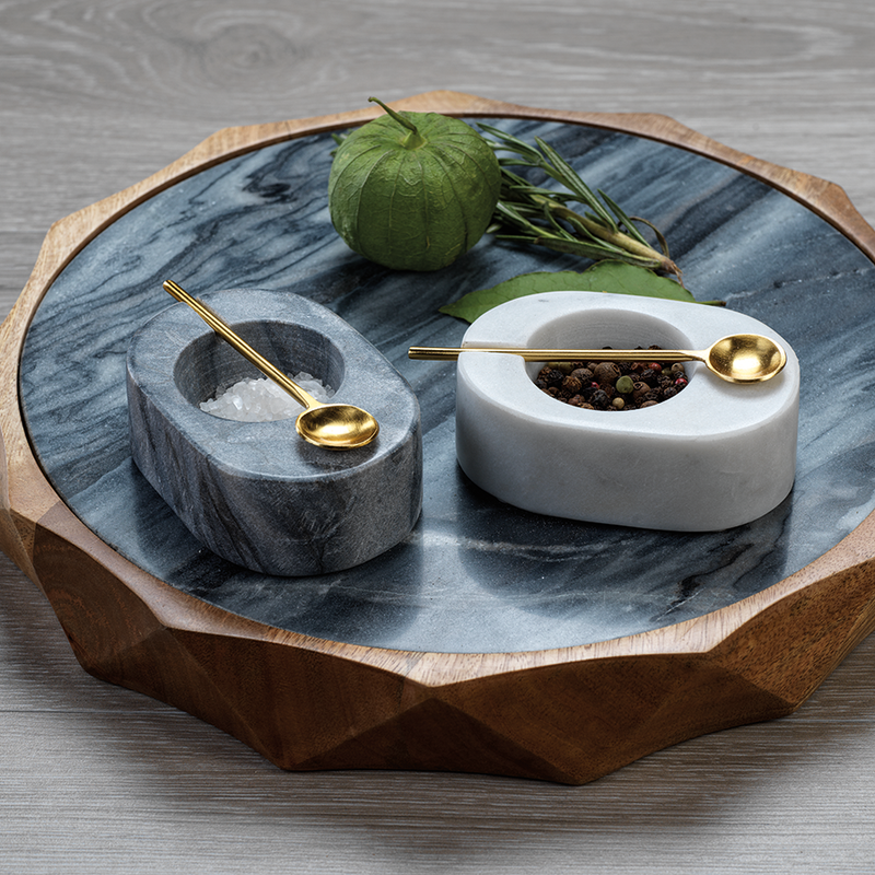 media image for tuscan salt and pepper bowl with gold spoon by panorama city 4 279
