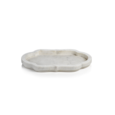 product image for pietre white marble tray 1 36