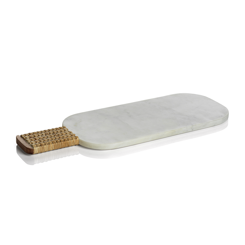 media image for marble cheese w charcuterie board w handle by zodax in 6853 1 245