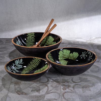 product image for arboretum mango wood bowl by zodax in 6864 4 16