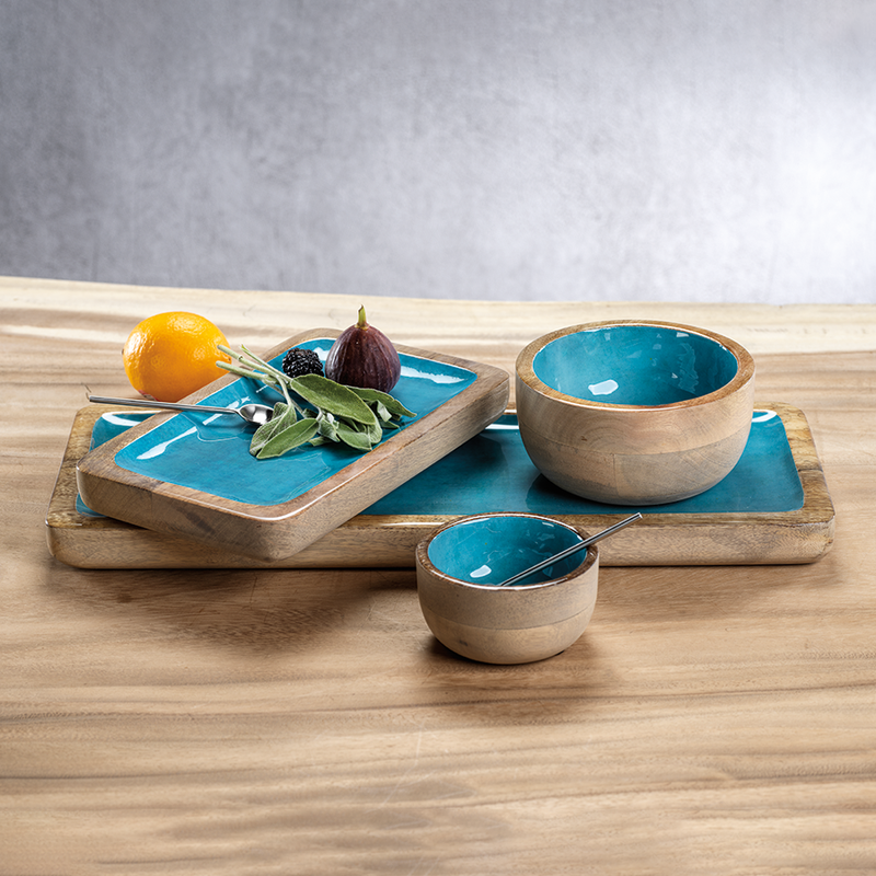 media image for 6 piece pemba set mango wood condiment bowls by zodax in 6889 2 242