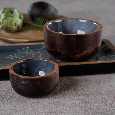 product image for 6 piece timia set mango wood condiment bowls by zodax in 6888 4 20