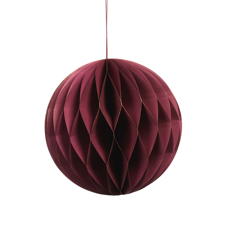 media image for wish paper deco ball ornament by panorama city 8 251