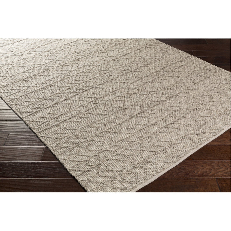 media image for Ingrid ING-2004 Hand Woven Rug in White & Ivory by Surya 259