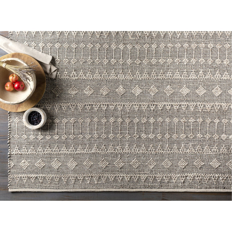 media image for Ingrid ING-2005 Hand Woven Rug in Beige & Cream by Surya 299