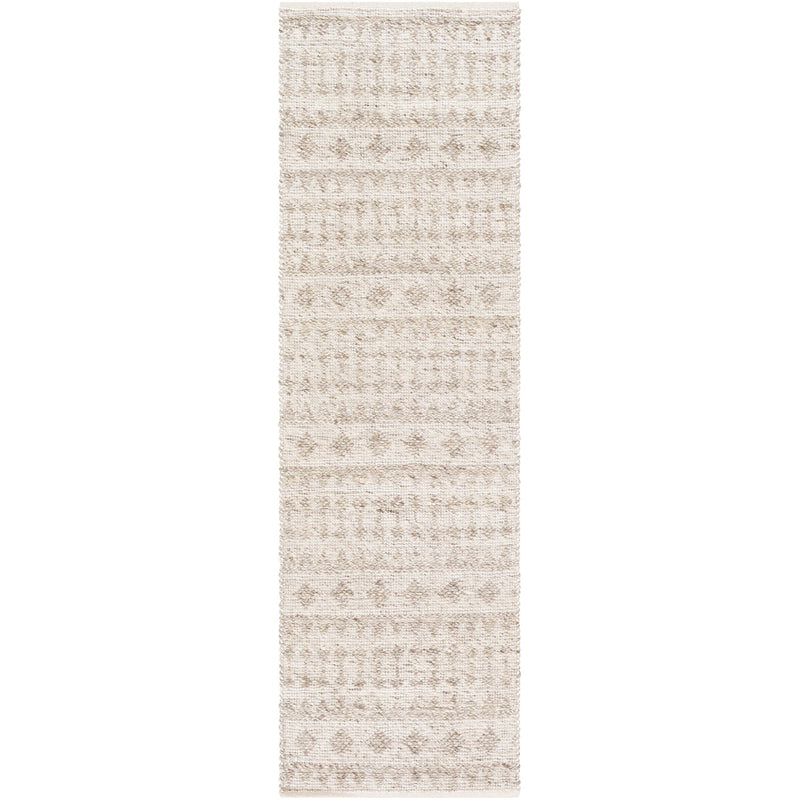 media image for Ingrid ING-2006 Hand Woven Rug in Silver & White by Surya 289