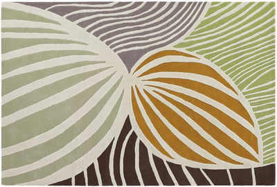 product image of inhabit collection hand tufted area rug orange green design by chandra rugs 1 552