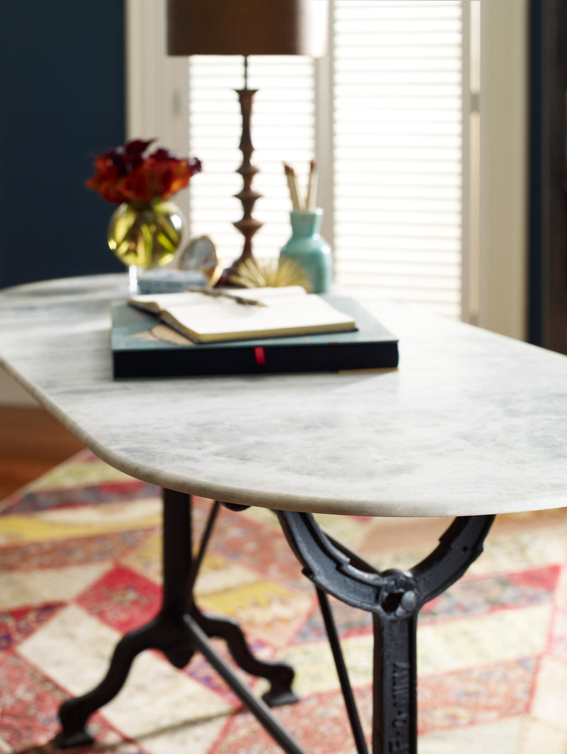 media image for Ava Writing Table In Black 294