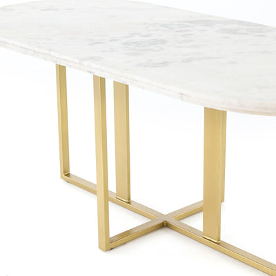 product image for devan oval dining table new by bd studio irck 371 9 74