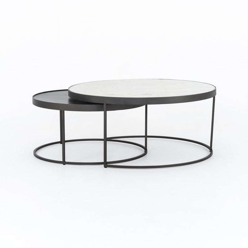 media image for evelyn round nesting coffee table by bd studio 10 248