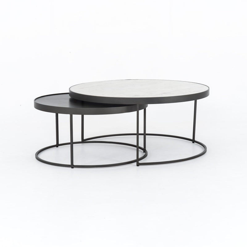 media image for evelyn round nesting coffee table by bd studio 1 296