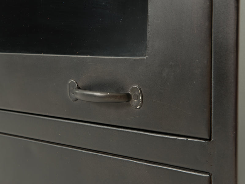 media image for Rockwell Media Cabinet In Antique Iron 243