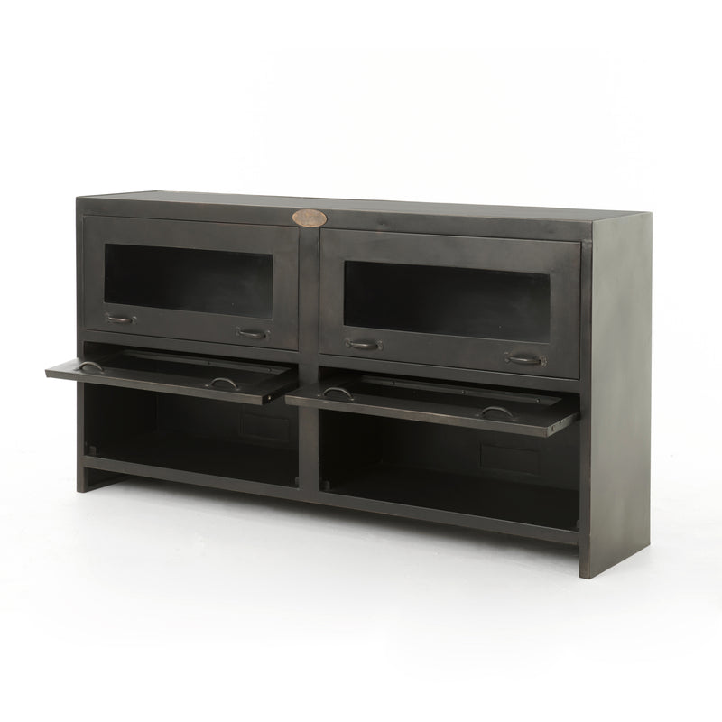 media image for Rockwell Media Cabinet In Antique Iron 243