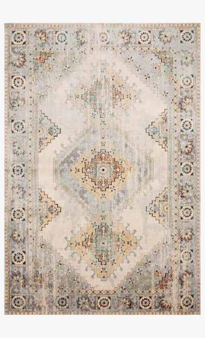 product image for Isadora Rug in Oatmeal & Silver by Loloi II 13