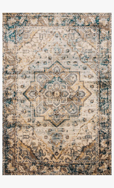 product image for Isadora Rug in Oatmeal & Bark by Loloi II 84