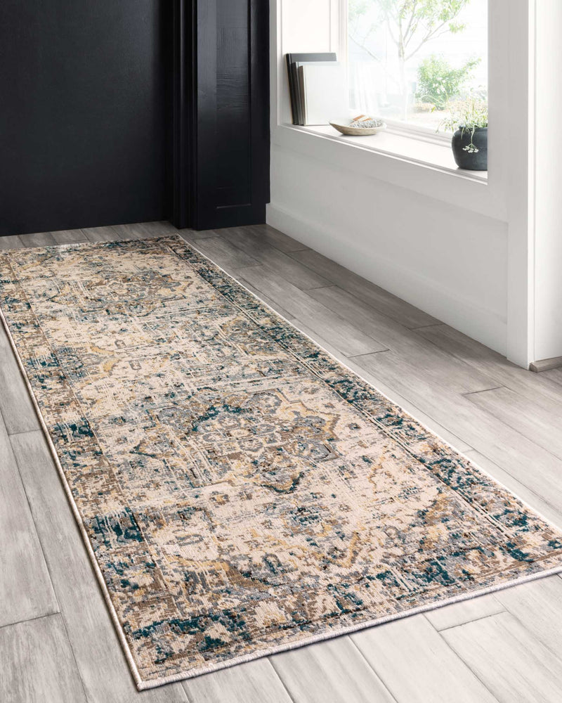 media image for Isadora Rug in Oatmeal & Bark by Loloi II 295