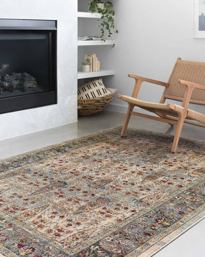 product image for Isadora Rug in Sand & Steel by Loloi II 88