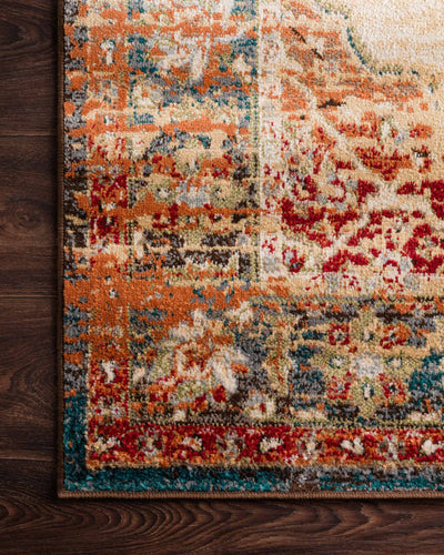 product image for Isadora Rug in Antique Ivory & Sunset by Loloi II 79