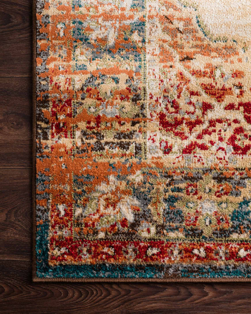 media image for Isadora Rug in Antique Ivory & Sunset by Loloi II 252