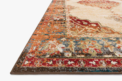product image for Isadora Rug in Antique Ivory & Sunset by Loloi II 34
