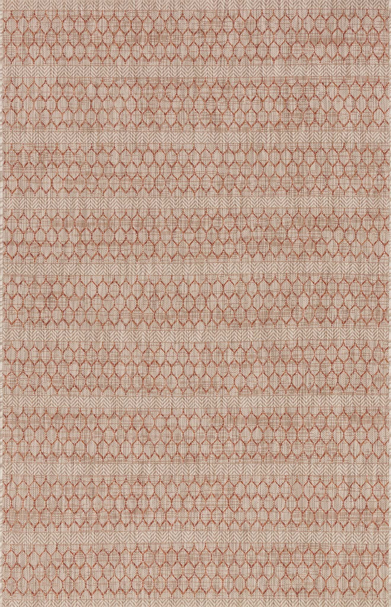 media image for Isle Rug in Beige & Rust by Loloi 265