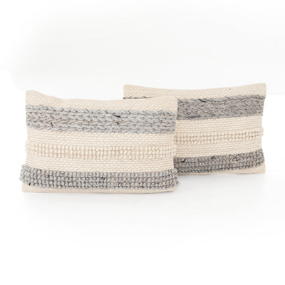 product image for Textured Stripe Pillow Set Of 2 18