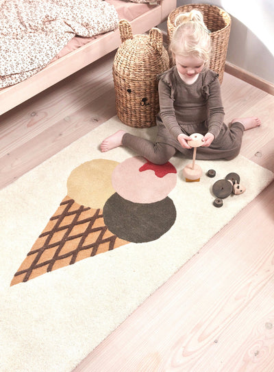 product image for ice cream tufted rug 2 2