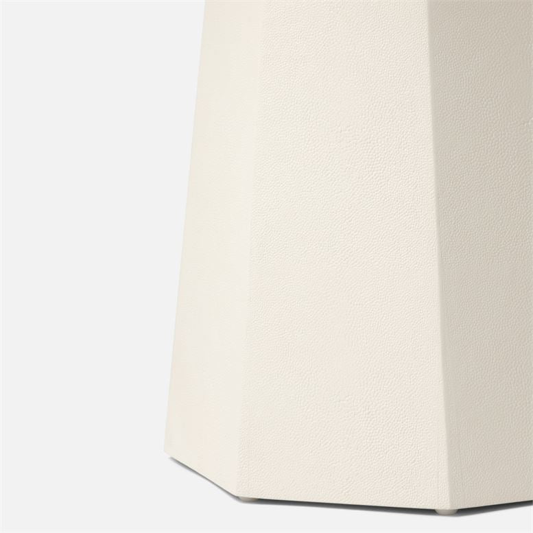 media image for Ilana Faux Shagreen Side Table 245