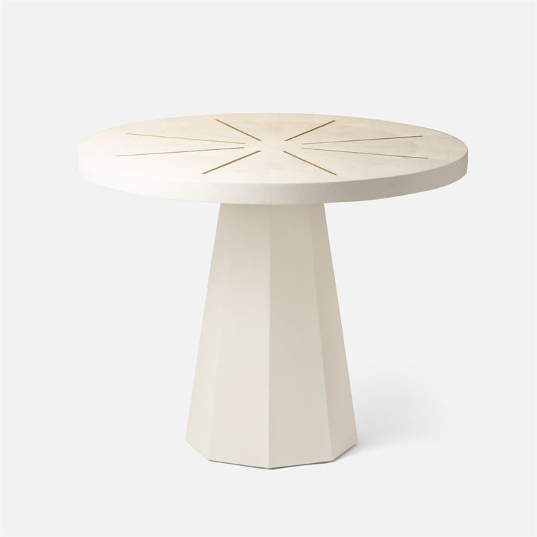media image for Ilana Faux Shagreen Side Table 28