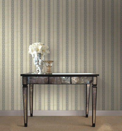 product image for Imperial Stripe Wallpaper from the Caspia Collection by Wallquest 77