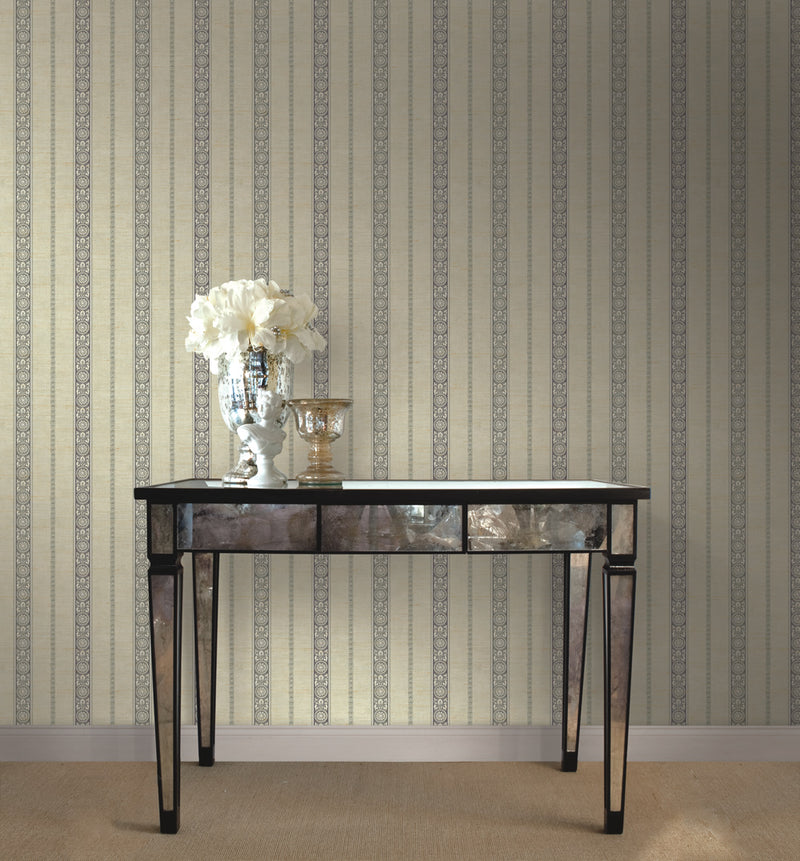 media image for Imperial Stripe Wallpaper from the Caspia Collection by Wallquest 299