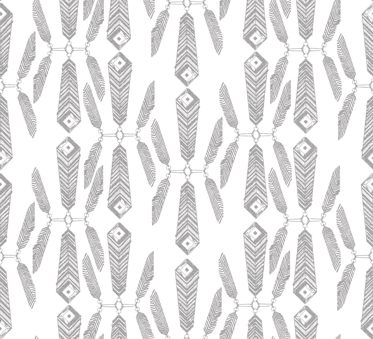 Shop Indian Summer Wallpaper in Glimmer | Burke Decor