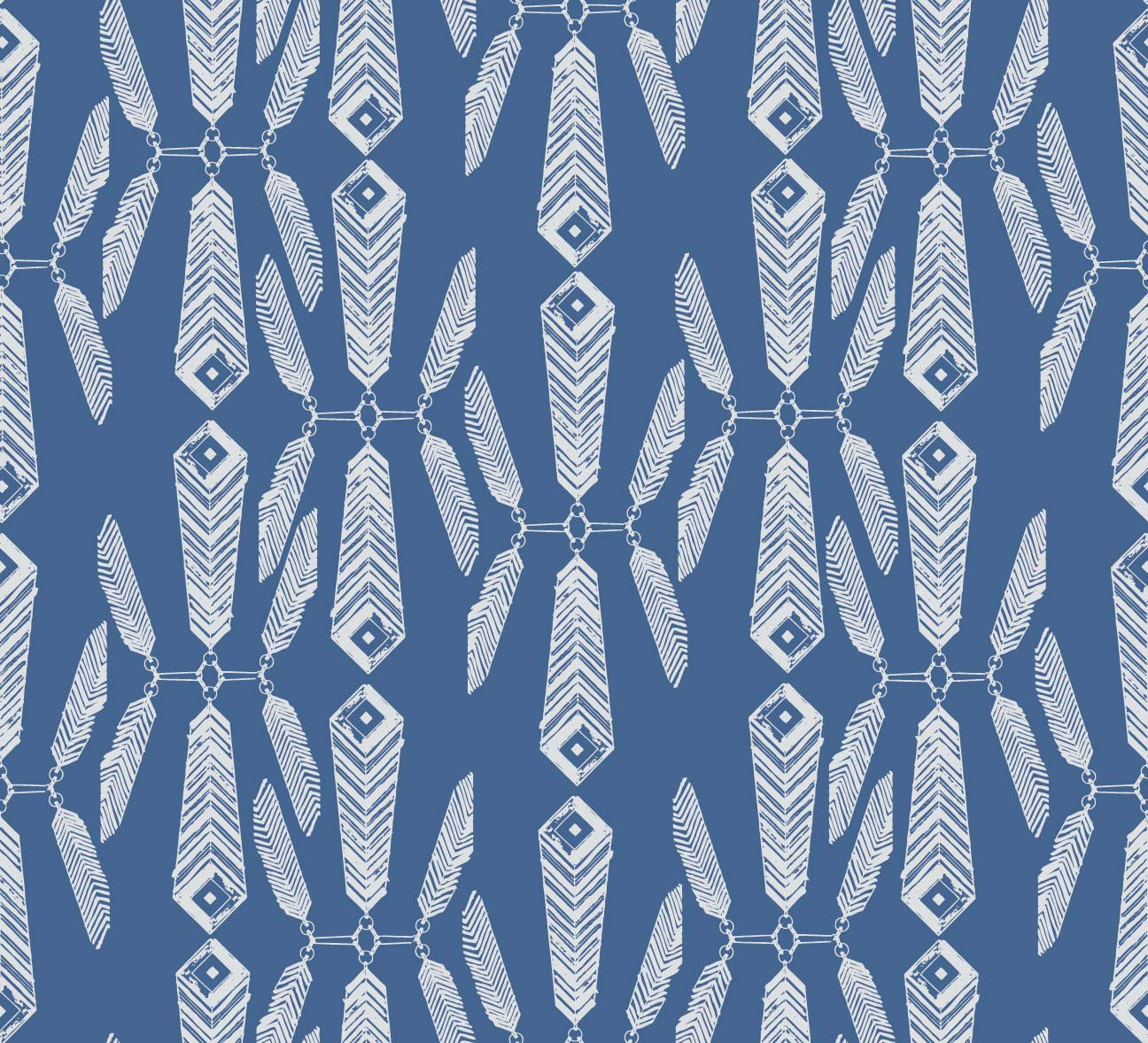 Shop Indian Summer Wallpaper in Lagoon | Burke Decor