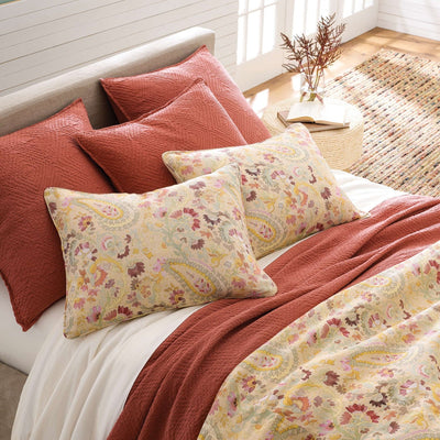 product image for ines linen multi duvet cover by annie selke pc252 fq 5 29
