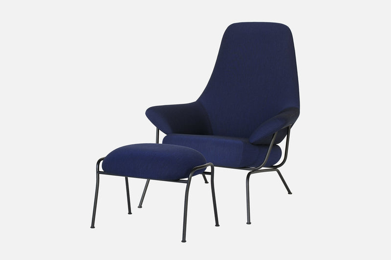 media image for hai lounge chair ottoman by hem 20265 10 289