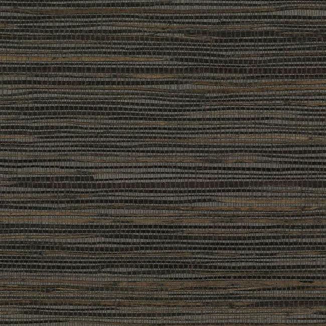 media image for Inked Grass Wallpaper in Brown from the Grasscloth II Collection by York Wallcoverings 214