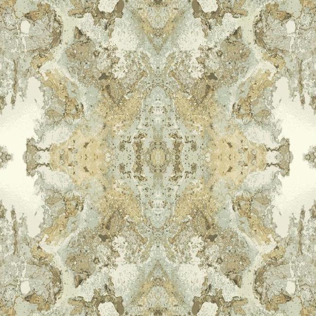 Shop Sample Inner Beauty Wallpaper in Light Grey from the Botanical