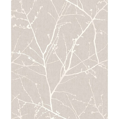 product image of Innocence Wallpaper in Mushroom from the Innocence Collection by Graham & Brown 557