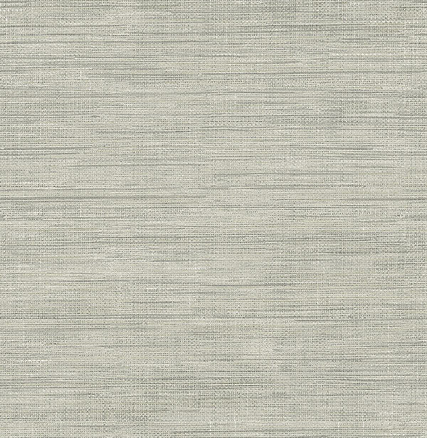 media image for sample island grey faux grasscloth wallpaper from the essentials collection by brewster home fashions 1 23