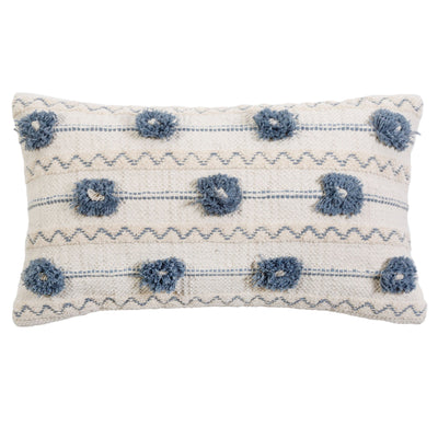 product image for izzy handwoven pillow with insert design by pom pom at home 1 23