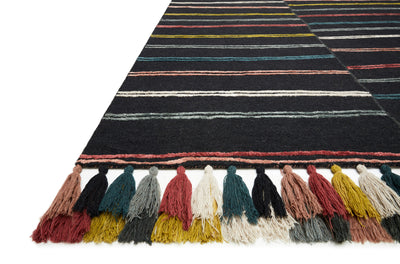 product image for Jamila Rug in Charcoal / Multi by Justina Blakeney x Loloi 9