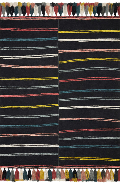 product image of Jamila Rug in Charcoal / Multi by Justina Blakeney x Loloi 521