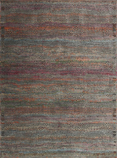 product image for Javari Rug in Charcoal & Sunset by Loloi 47