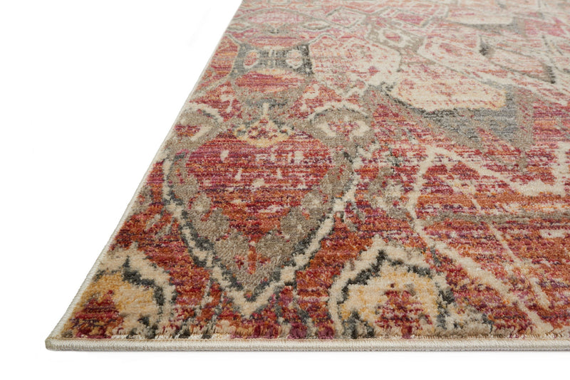 media image for Javari Rug in Berry & Ivory by Loloi 289